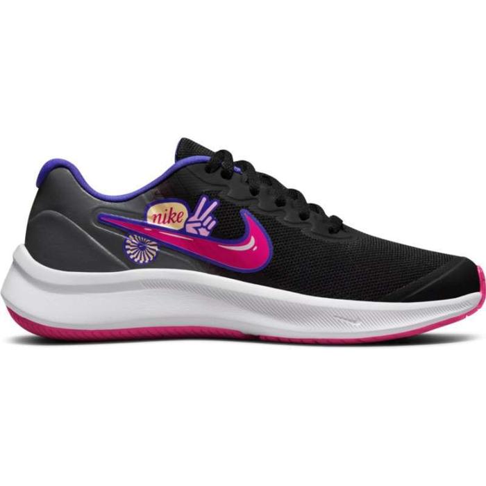 Sepatu Anak Nike Star Runner 3 SE Big Kids' Road Running Shoes (DH3144-013)