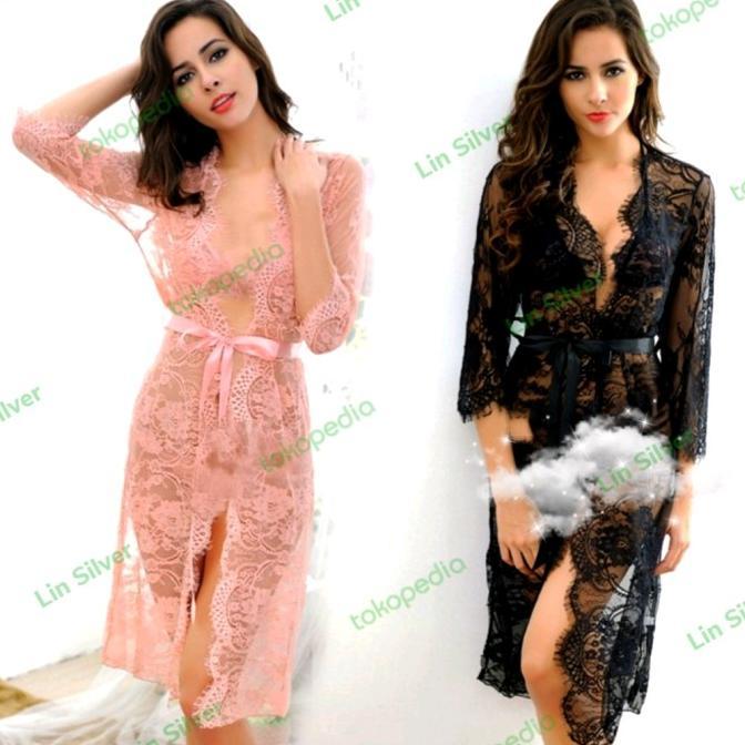 kimono lingeri Seksi Set Wanita Cantik / Sexy Lingeries Kimono Murah