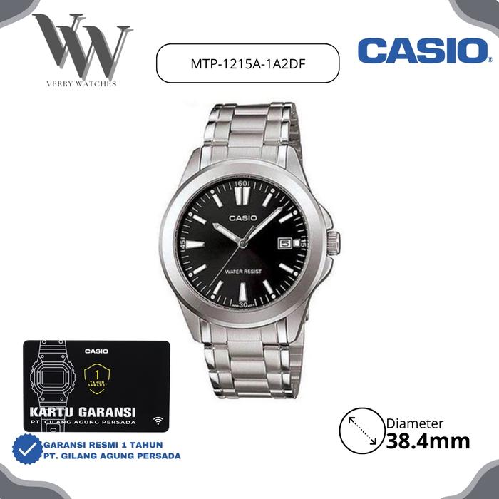 Jam Tangan Casio General MTP-1215A-1A2DF original & Garansi Resmi