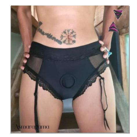 Andini Lingerie Harness Strap-On Asmaragama