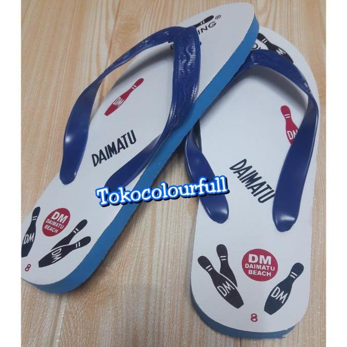 Sandal Bowling Daimatu/Sandal Legendaris/Sandal Jepit Daimatu Bowling/Sandal Daimatu