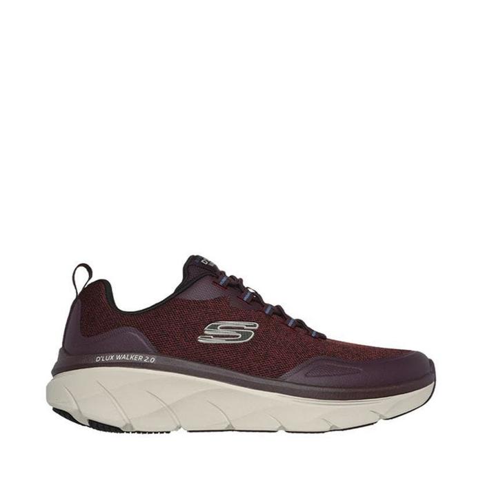 Skechers D'Lux Walker 2.0 Men's Sneaker - Burgundy