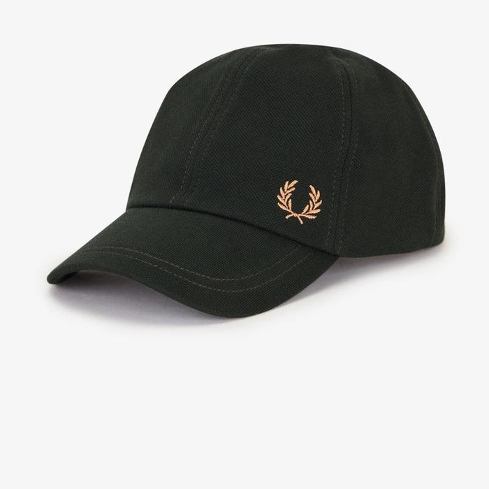 TOPI FRED PERRY CLASSIC BLACK GOLD ORIGINAL AUTHENTIC