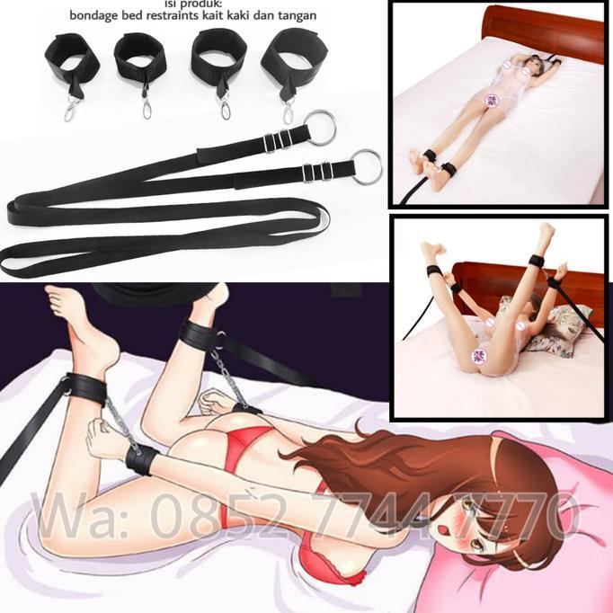 lingerie alat bdsm kasur bondage bed murah kaki tangan rope adult hand