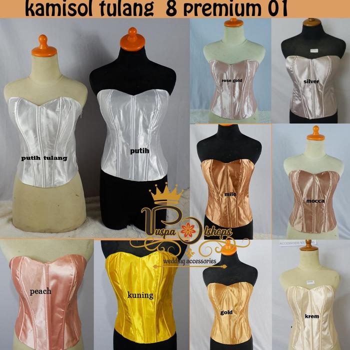Kamisol Kebaya Kamisol Satin Longtorso Tulang 8 01