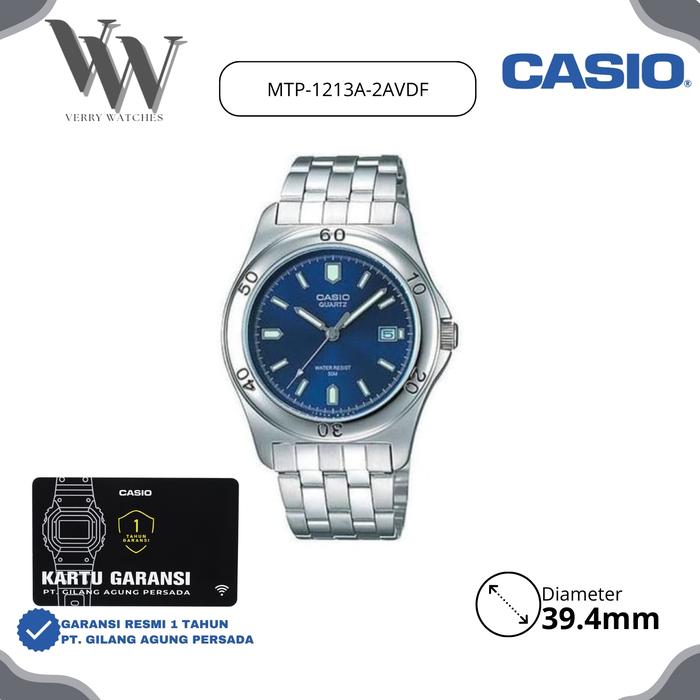Jam Tangan Casio General MTP-1213A-2AVDF original & Garansi Resmi