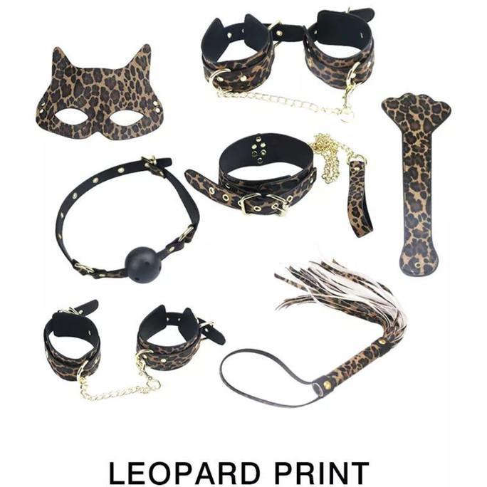 BDSM set Cinta Bulu Lingerie Handcuff Tali Ikat Bondage