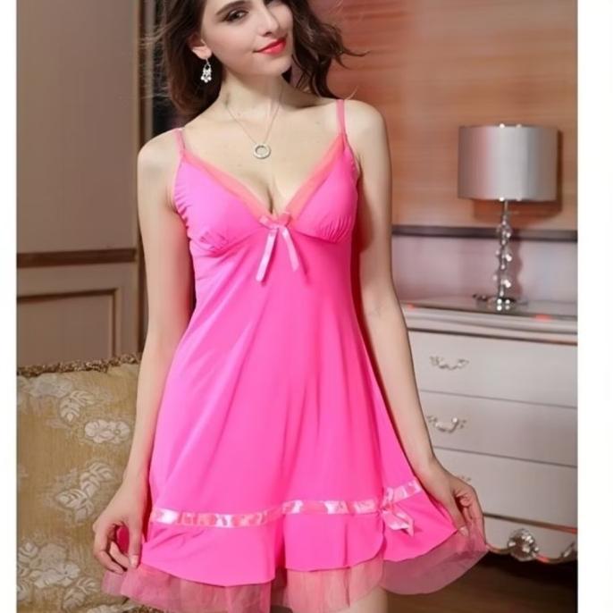Letta Lingeri Transparan Seksi Lingerie Warna Biru