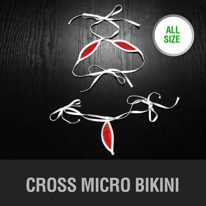 Micro Bikini Transparan Thong G string Bra Set Lingerie Transparan
