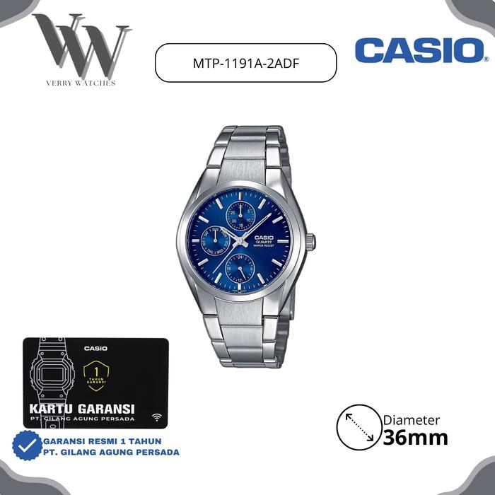 Jam Tangan Casio General MTP-1191A-2ADF original & Garansi Resmi