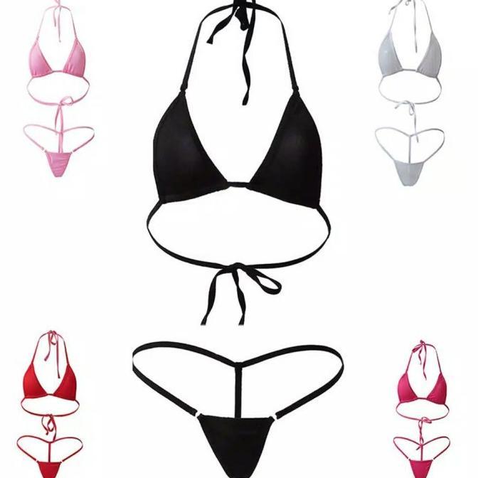 Sexy Lingerie Bikini Bra + G String Set