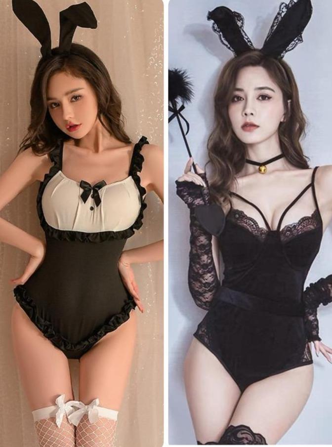 Baju Lingerie Cosplay Model Kelinci