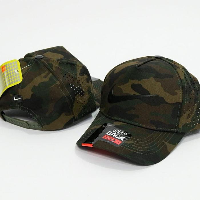 ARMY LoOks nike AIR Cap !! Topi SB snapback Edition sporty cAsUaL DARK GrEeN SwOoZzH Just dO it logo