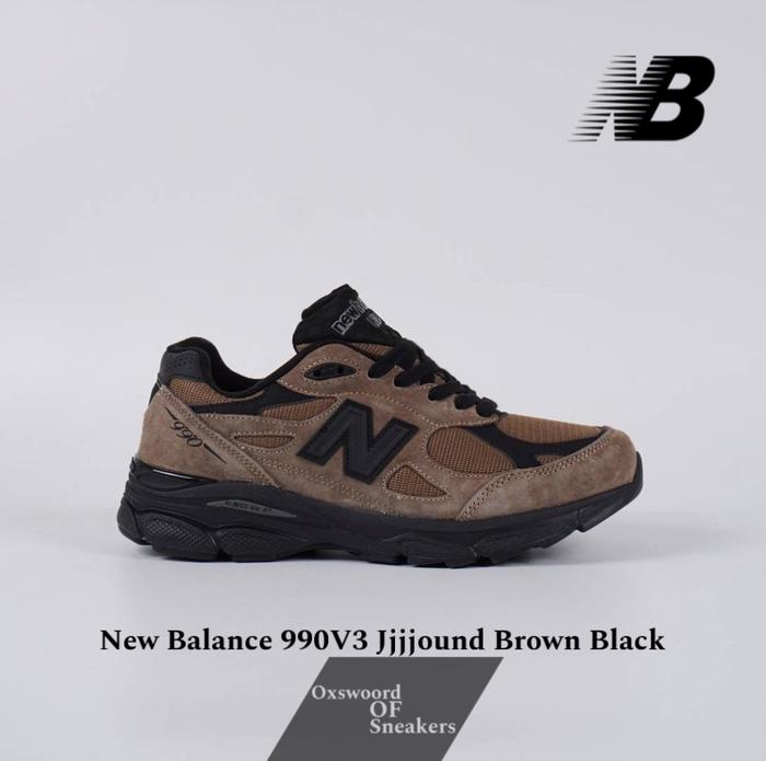 Sepatu NB 990V3 Jjjjound Brown Black [39-44 BNIB]
