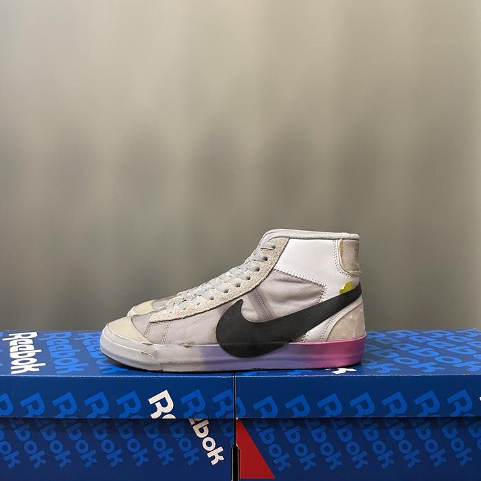 42,5 - Sepatu Nike Blazer x Off-White x Serena Williams Studio Mid Queen Bekas Second