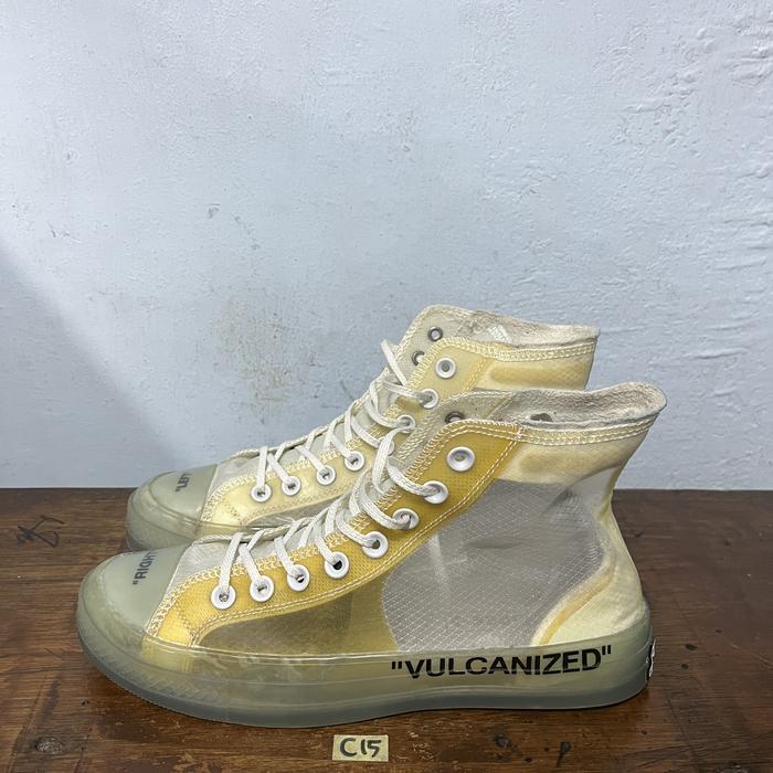 Sepatu second branded converse x ow size 41,5