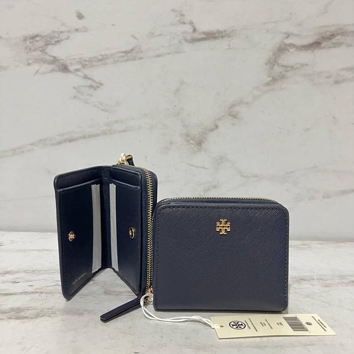 dompet wanita tb emerson mini wallet navy ss