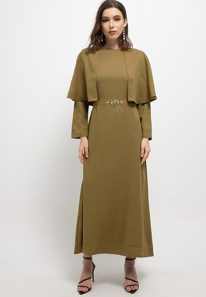Hazelnut Indonesia - Nailah Dress - Gaun/ Pakaian/ Dress Wanita