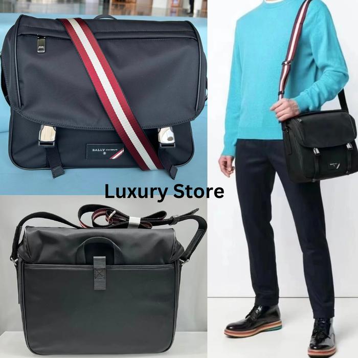 TAS SLINGBAG BALLY FABRO NYLON CROSSBODY BAG MEN