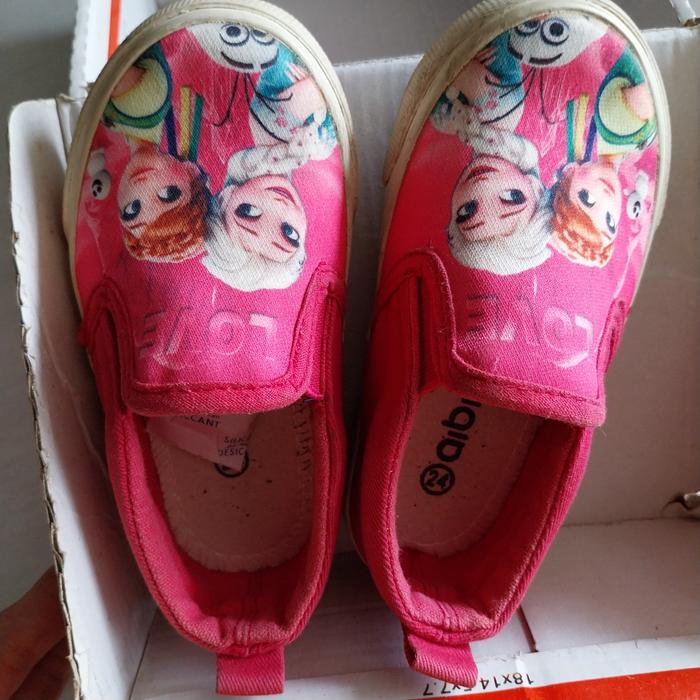 Sepatu Anak Perempuan Import Frozen PL
