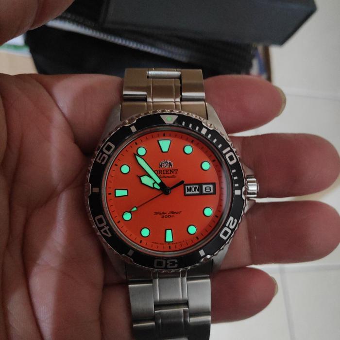orient mako 2 ii diver orange bukan skx 007 009 atau 013