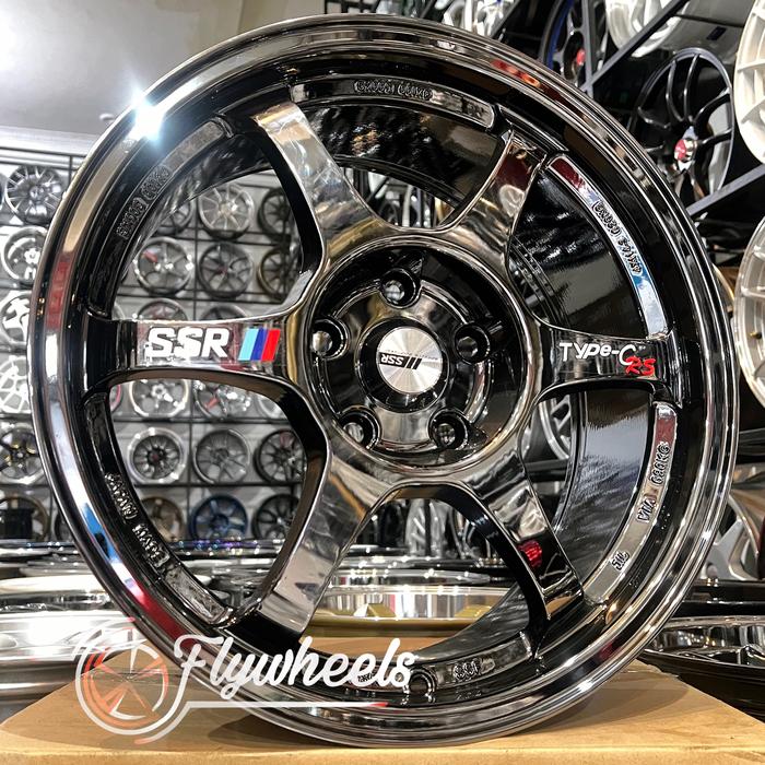 VELG SSR TYPE-C R17 BLACK CHROME