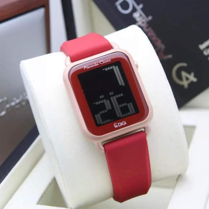 ALEXANDRE CHRISTIE AC9332 AC 9332 AC9366 AC 9366 DIGITAL JAM WANITA RUBBER