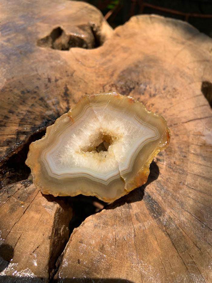 Natural Banded and Druzy Chalcedony Agate Stone Rough Rock Raw Bahan Batu Akik Alam Mulia Kalsedon S