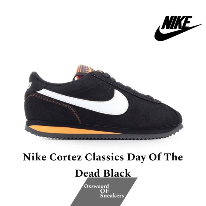 Nike Cortez Classics Day Of The Dead Black