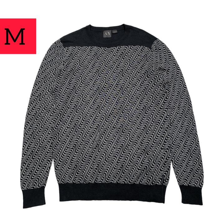 Jaket sweater crewneck rajut-knit ARMANI EXCHANGE ( size M )
