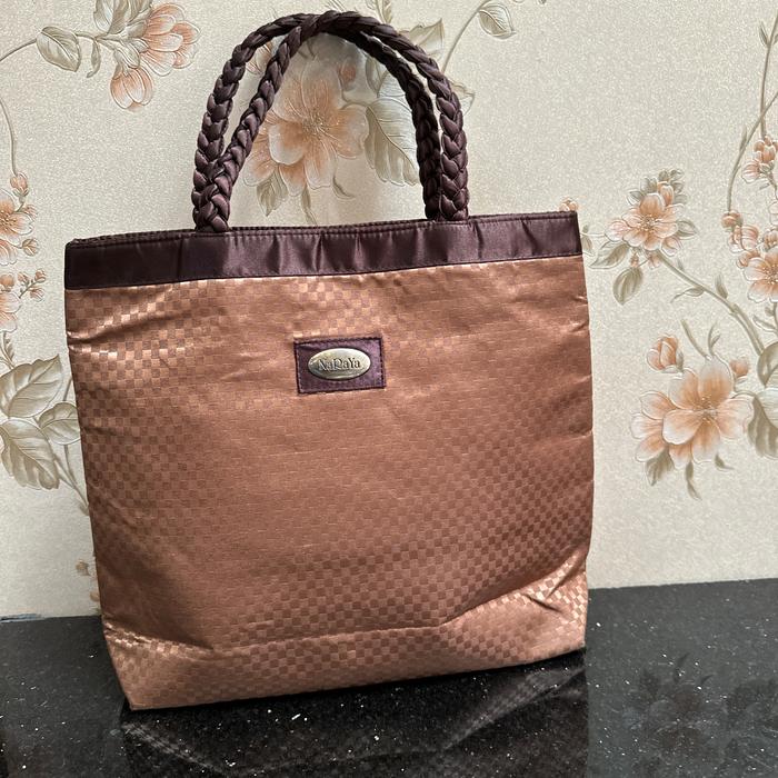 Tas coklat naraya ORi bahan kain