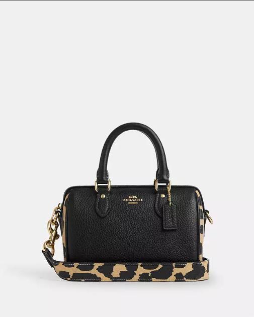 Mini Rowan Crossbody Bag With Leopard Print murah branded jastip amerika usa original asli baru new 