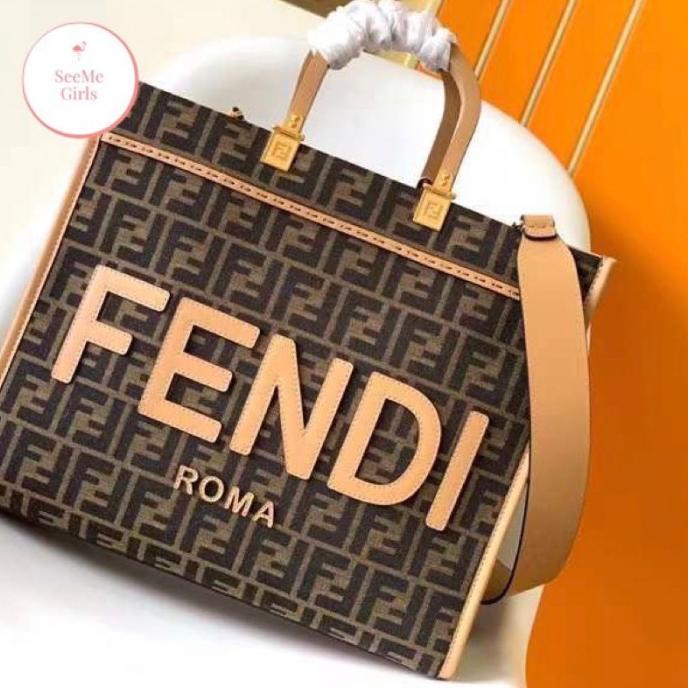 BAG'S OFFICIAL Tas Wanita Besar Tote Bag FF Sunshine Super Mirror VVIP