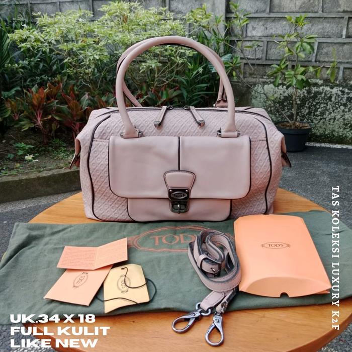 TAS wanita preloved branded TODs*, mulus like new masih ada dustbag dan card LIMITED