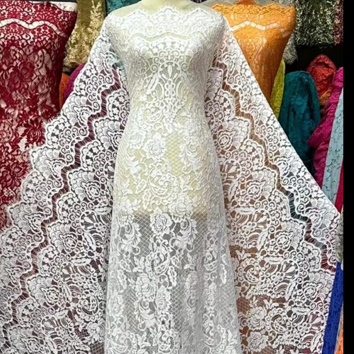 KEBAYA SEMI FRANCE FATMAWATI SAINT LORAINT METALIC,UK 2,5M X 1,5M