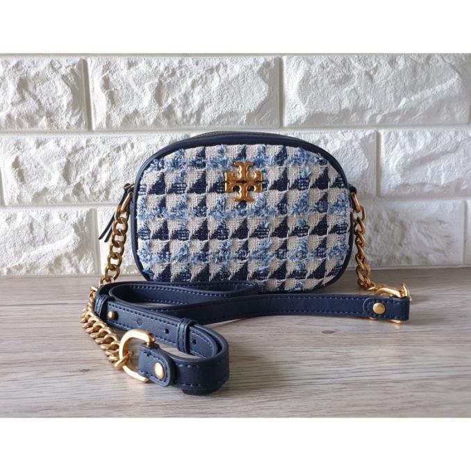 BAG'S OFFICIAL Tory Burch Navy Camera Bag