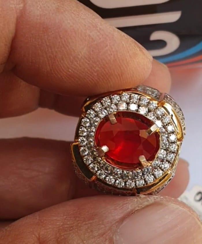 2.20ct Red - Sapphire , Batu Permata Safir (code:ose075)