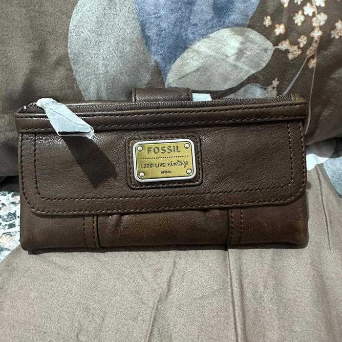 fossil dompet emory wrn espresso