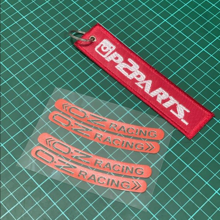 Sticker Velg OZ Racing 1:1 Original