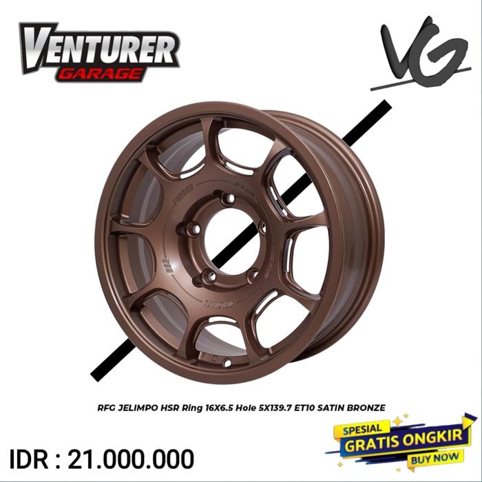 Velg custome mobil katana feroza jimmy escudo ring 16 HSR RFG jelimpo surabaya