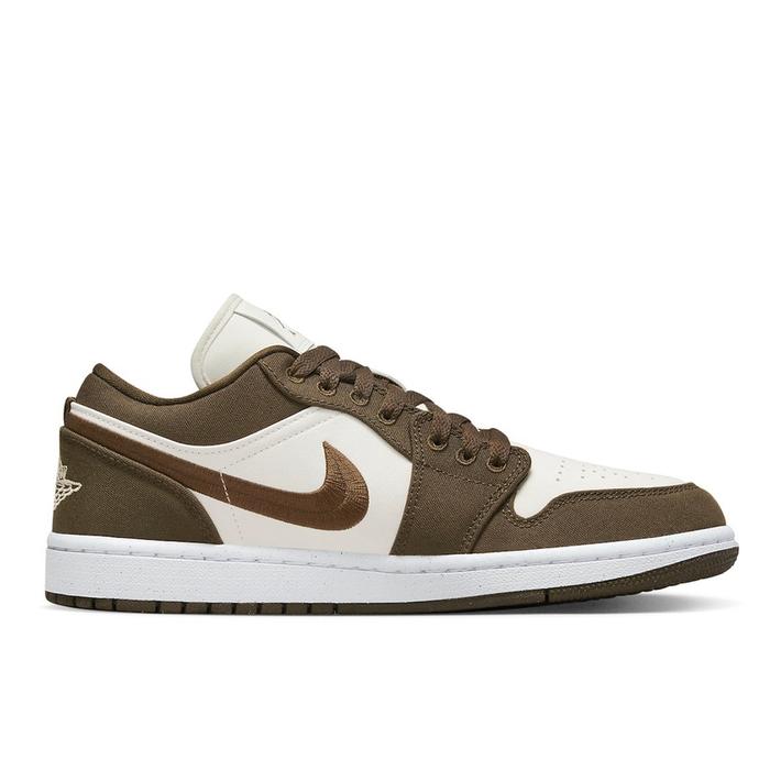 Nike Air Jordan 1 Low Brown Canvas