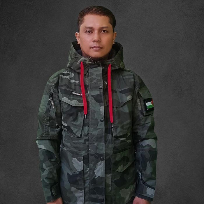 Jaket Parka us Woodland Canvas
