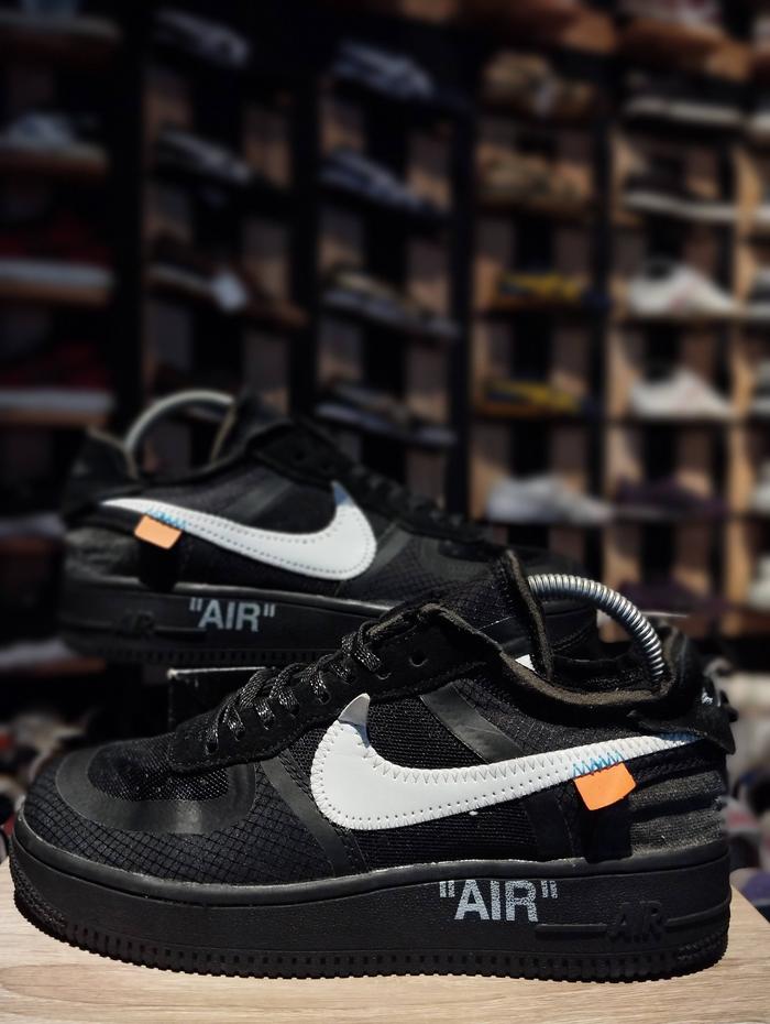 LS0026 sepatu nike Off-White Black White ORIGINAL SECOND
