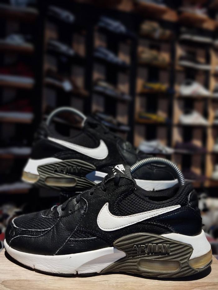 LS0076 sepatu nike air max black ORIGINAL SECOND