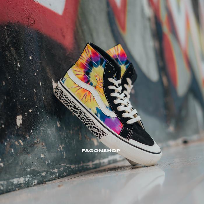 VANS SK8-HI 138 DECON SF 'BLACK MULTI' ORIGINAL 100% - BNIB