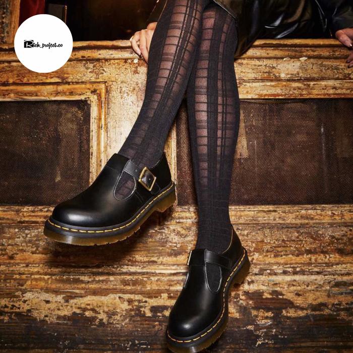 Dr Martens Polley Black Smooth Women