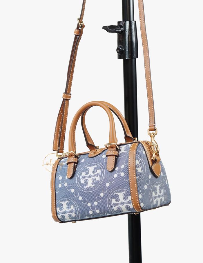T Monogram Barrel Bag (Authentic/Original)