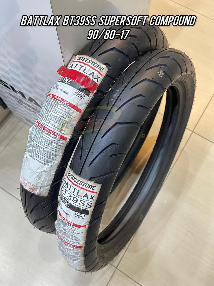 Ban Battlax BT 33 SS Supersoft Compound 90/80 Ring 17