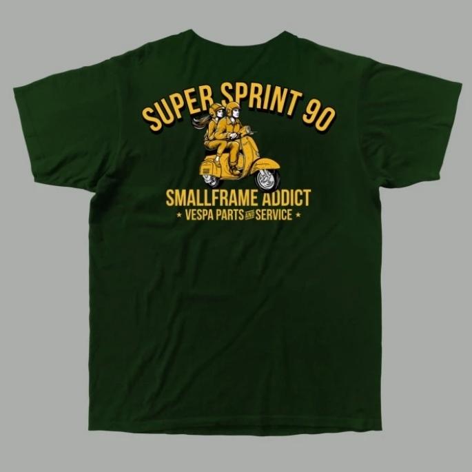 Kaos vespa smallframe addict original