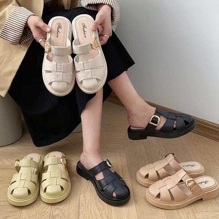 Bom Sandal Wanita Jelly Jsm Lula Import Hh Quality S2